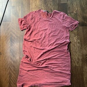 Midi shirt t-shirt dress